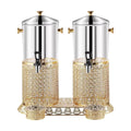 Commercial stainless steel self-service beverage dispenser, 8l european-style cold drink & juice machine, hotel & restaurant water dispenser