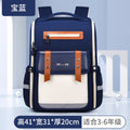 2025 new british style elementary school backpack - grades 1-6, lightweight, large capacity, spine-protecting, hand-carry & shoulder bag