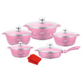 Oem personalized die-cast aluminum pot 12pcs kitchen cooking suit soup pot stew pot frying pan non-stick pan wholesale pot