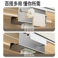Kitchen wipes storage box tissue rack wall cabinet upside down tissue box storage rag paper hanging rack cabinet roll paper rack