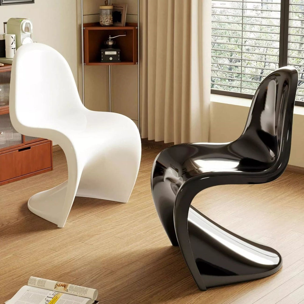 Simple modern for homethickened dining chair scandinavian stackable plastic back chair designer popular makeup chair