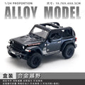 1:24 wrangler convertible c model