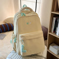 New korean-style backpack, high-end design, niche and trendy, versatile backpack for middle school, high school, and college students, large double shoulder bag