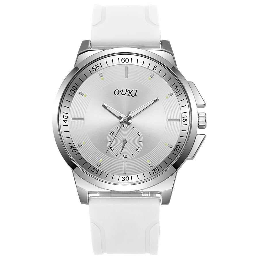 Ouki new men's watch - cross-border hot seller, men's quartz watch, round fashion watch, wholesale men's watches
