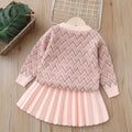 Kids' sweater set -  autumn new collection: stylish princess dress for baby girls, autumn girls' clothing set