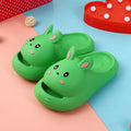 Rabbit slippers non-slipkidsgirl stomping on shit soft bottom children cartoon boys and girls indoor home bath sandals