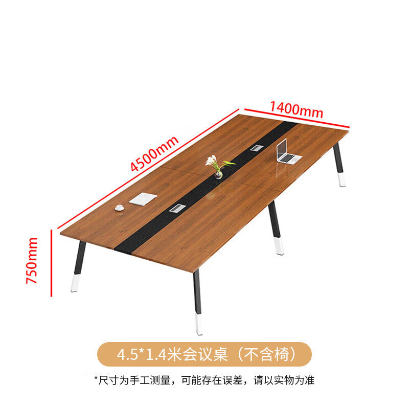 Saint-li conference table - minimalist long table for negotiation, training, and office use