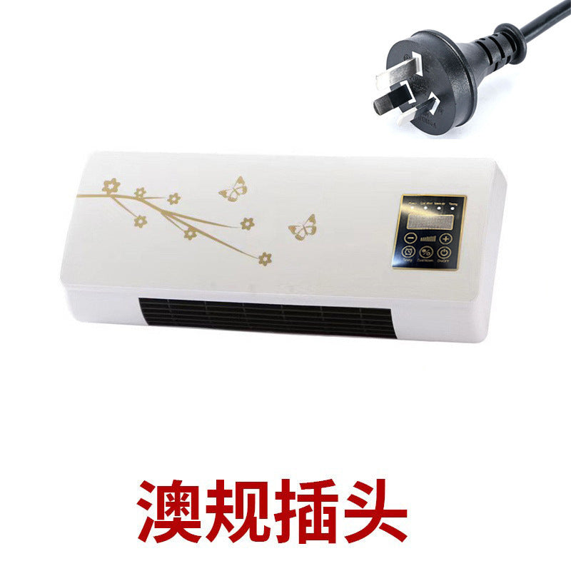 220v soft air cooling and heating dual-purpose movable small air conditioner hot air blower bathroom heater for home bedroom wall-mounted heating