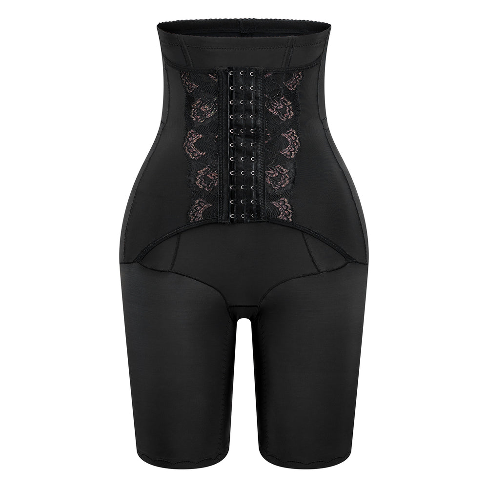 Jk05 influencer-approved live stream beauty salon waist trainer leg shaper butt lifter tummy control pants - high-waisted slimming body shaper
