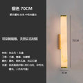 Modern casual marble round tube wall lamp hotel sales department corridor foyer accessible luxury bench decorative wall lamp custom size