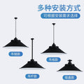 Led high bay light fixture - industrial style pendant lamp for factories, dance studios, stadiums, restaurants, and workshop lighting