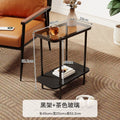 Bedroom bedside table rental house tea table storage rack ultra-narrow for home small table simple sofa side casual coffee table
