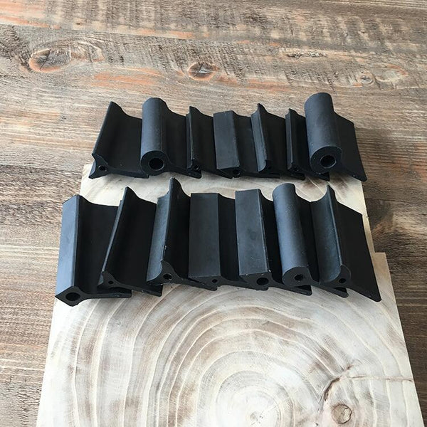 Rubber grinding block 14-piece set, sandpaper holder woodworking tools, sandpaper pad polishing pad, lathe wood carving fine grinding