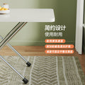 Small table, foldable table, dining table, for home rental house, simple dining table, outdoor portable rectangular stall table