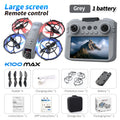 K100mini drone with screen remote control, optical flow hovering, dual lens hd aerial photography, extended flight time remote control aircraft