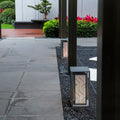 Outdoor new chinese style courtyard light waterproof lawn lamp minimalist modern ground light japanese villa garden landscape lighting