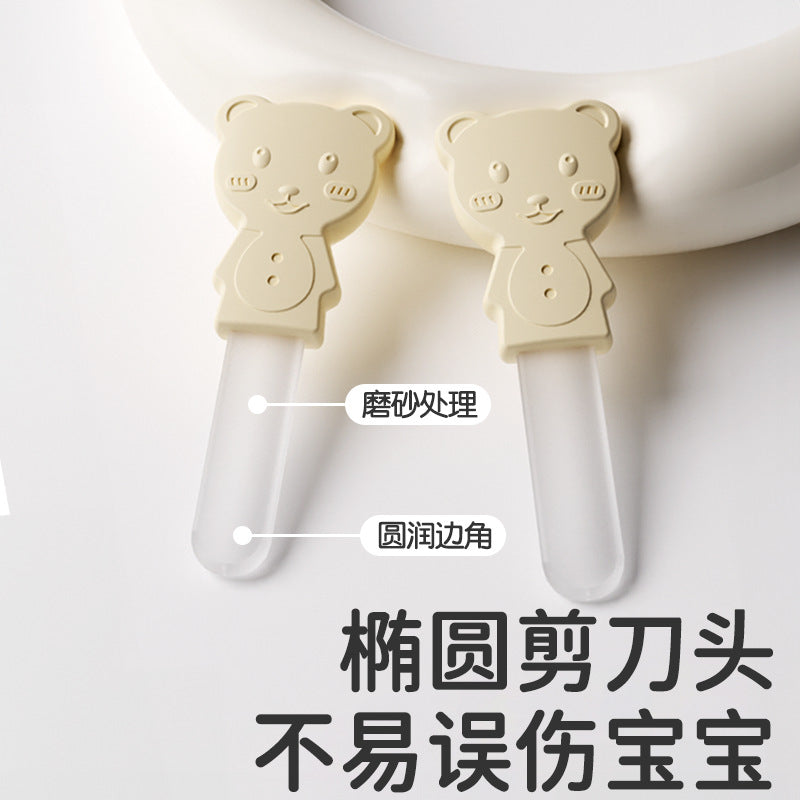 Baby nail clipper set - infant care kit, baby scissors & pliers, newborn nail clippers - customizable