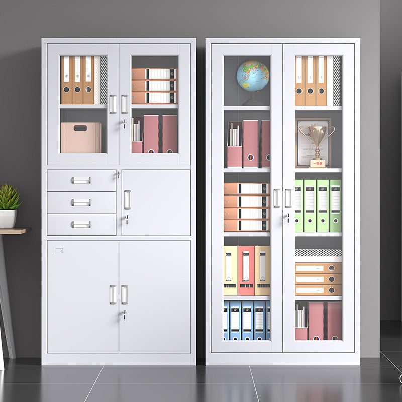Chengdu Factory Steel File Cabinet Office Information Cabinet Financial Certificate Cabinet Iron Locker Low Cabinet File Cabinet