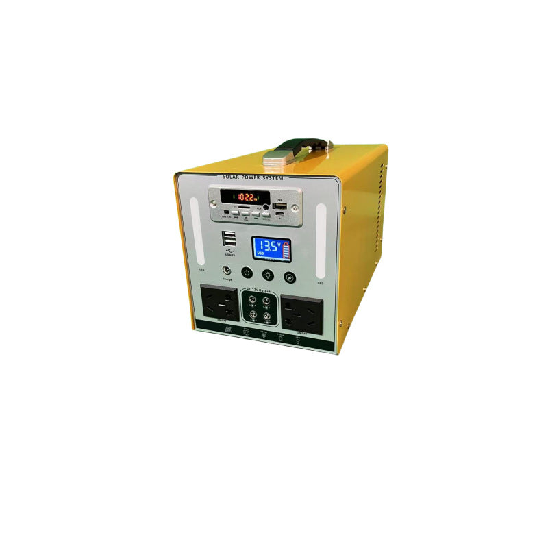 Solar outdoor energy storage power supply Live camping Self-driving tour Large capacity portable outdoor power supply Mobile power supply