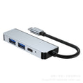 4-in-1 docking station type-c hub3.0 is suitable for apple macbookipad tablet docking station
