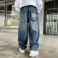 Boys' jeans - spring/autumn collection,  new arrivals: stylish and casual loose-fit jeans for boys, ages mid-child to big kid