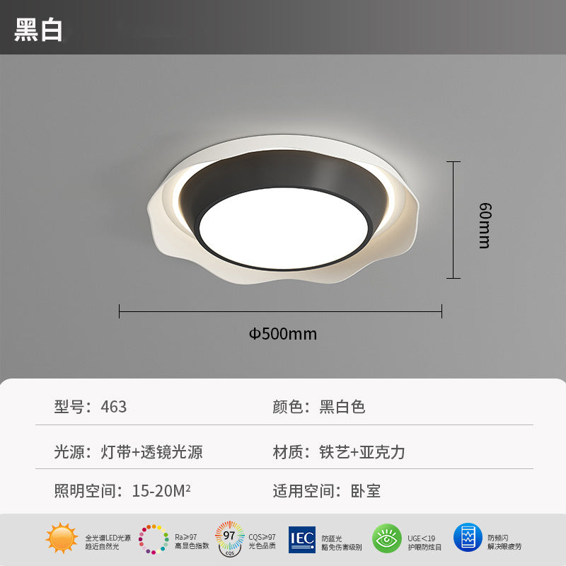 Italian minimalist master bedroom ceiling light 2025 new simple modern light luxury eye protection room restaurant study lighting