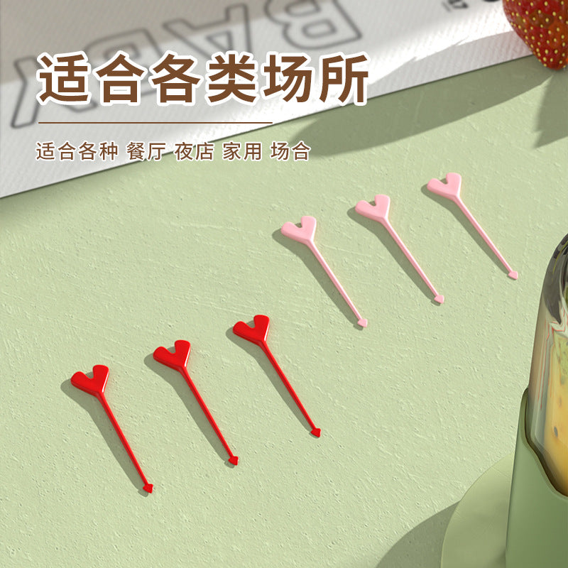 love fruit fork, high-value cute fruit pick, snack mooncake fork, food-grade fruit fork, decorative pick