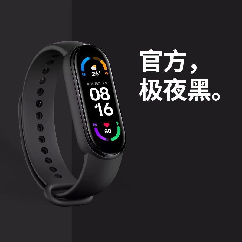 High-style smart bracelet for women, compatible with xiaomi phones via bluetooth, featuring health monitoring and heart rate tracking