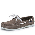 Casual lightweight boat shoes export cross-border plus size men's shoes maillard hand-sewn business men's shoes large quantity discount