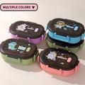 6632 (201 liner)-cartoon double compartment lunch box (201 liner)