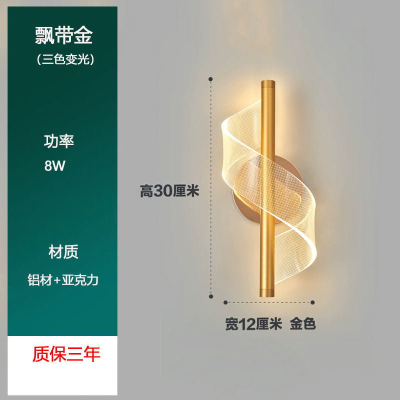 Wall Lamp Bedroom Simple Modern Creative Butterfly Bedside Lamp Aisle Corridor Wall Lamp 2025