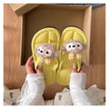 Little fairy cartoon cute shirley rose flip flops women's summer outwear 2025new arrivalsummerthick sole flip flops