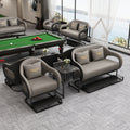 Accessible luxury billiard hall sofa billiard room viewing chair competition special booth watching the game new arrival high-end table and chair combination