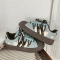 Japanese style shell head preppy style color matching white shoes women's 2026autumnew arrivaleasiest for matchk-stylestylish trendy shoes sneakers