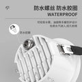 Kitchen full spectrum downlight waterproof anti-fog honeycomb bathroom bathroom spotlight anti-glare no main light led light