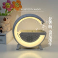 Big g3401mini cross-border new small g bluetooth speaker wireless charging alarm clock atmosphere light multi-function bluetooth speaker