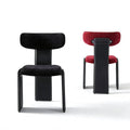 New pegase dining chair - italian saddle leather & fabric combination - ideal for home island tables, dining tables, and high-end desk chairs (trending online)