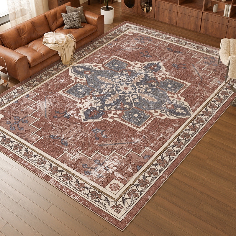 Distributed living room carpet classy new italian style no-wash wipeable waterproof full bedside bedroom stain-resistant carpet mat