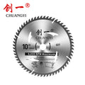 Chuangyi woodworking saw blade 4/10 dust-free saw angle grinder satchel saw cutting machine wood carbide electric circular saw blade