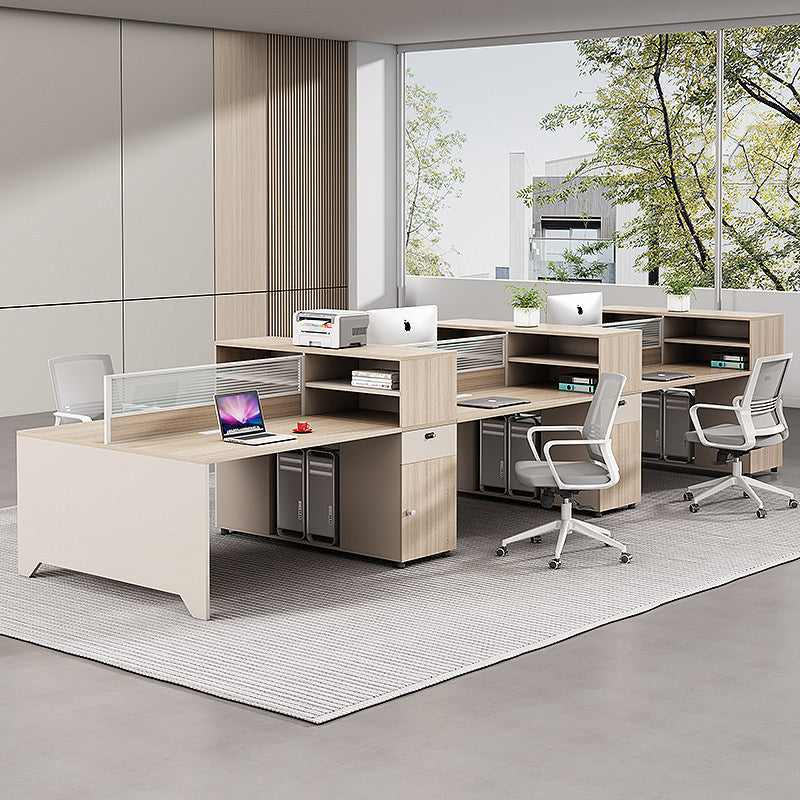 Saint li staff desk and chair combination casual desk booth office computer desk modern screen combination