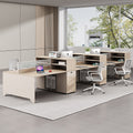 Saint li staff desk and chair combination casual desk booth office computer desk modern screen combination