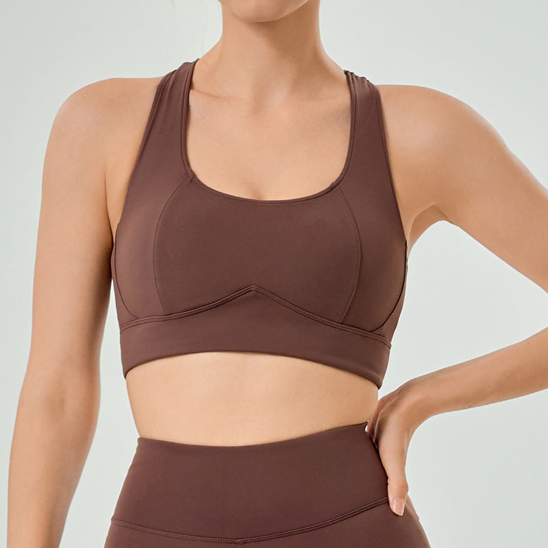 new arrival tight peach butt lifting running fitness sports suit silmbackless pilates yoga suit