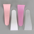 Hair removal cream scraper curved pp facial mask plastic beauty tool beauty salon hair removal scraper special spoon