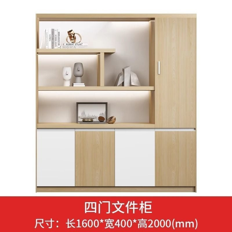 Filing cabinet office background cabinet bookcase storage office wooden modern file cabinet with lock