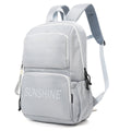 Air cushion backpack - minimalist student backpack for men, sports & outdoor, lightweight, large capacity, middle school & high school, american high street style