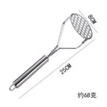 stainless steel mashed potato press manual mashed potato tool garlic press potato press kitchen food supplement gadget