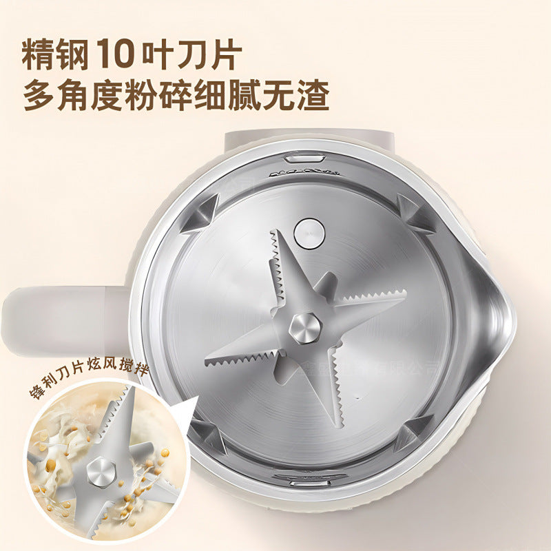 Multifunctional fully automatic self-cleaning no-cook wall-breaking machine food processor wholesale small mini soy milk machine smart food processor