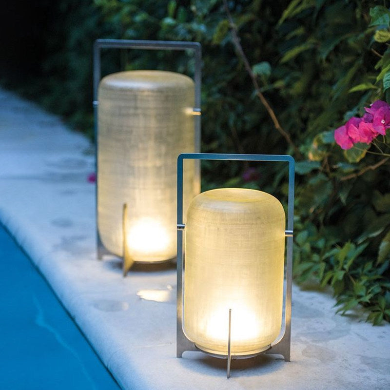 Portable lantern outdoor patio light waterproof outdoor minimalist modern landscape light garden villa lawn lamp