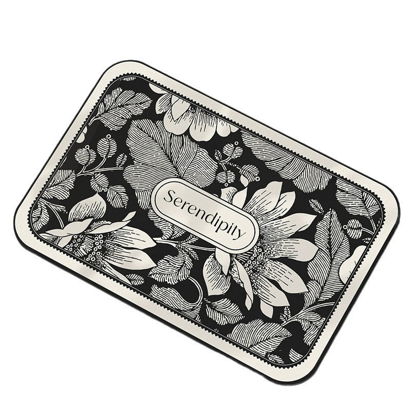 Floor mat bathroom winternew arrivalaccessible luxuryclassy diatom mud bathroom door non-slip toilet absorbent mat