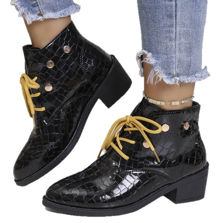 spring/autumn new arrival: plus-size women's leather heeled boots for cross-border e-commerce. sizes 36-43 available. wholesale options available. dropshipping to  and